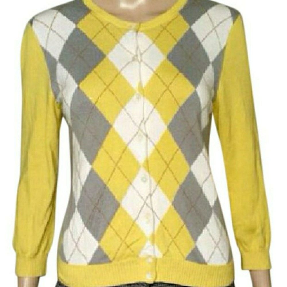J. Crew cardigan Golf sweater